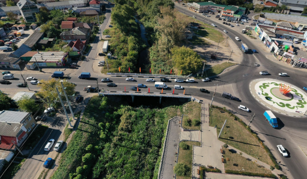 Ремонт моста через р. Тускарь