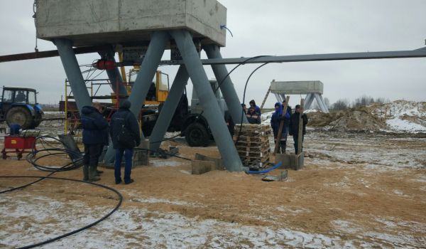 Струннокоммуникационная система. г. Марьина Горка