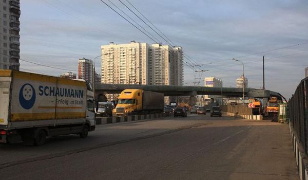 Эстакада на пр-те Маршала Жукова