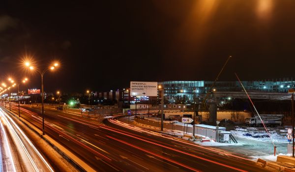 Эстакада пересечения ул. Липецкой и МКАД